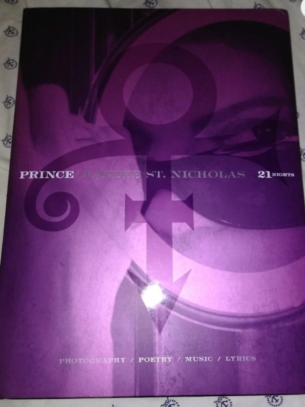 Prince 21 Nights Hardcover Book (Purple)